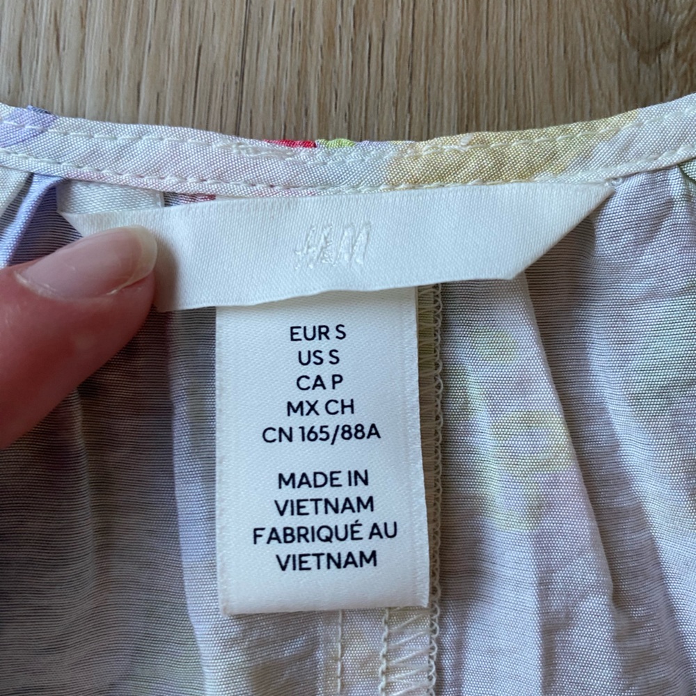 H&M Floral Mini Dress - Multicolor - Picture 2 of 4